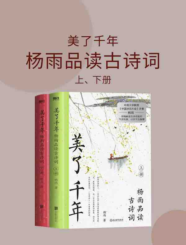 美了千年：杨雨品读古诗词（上下册）