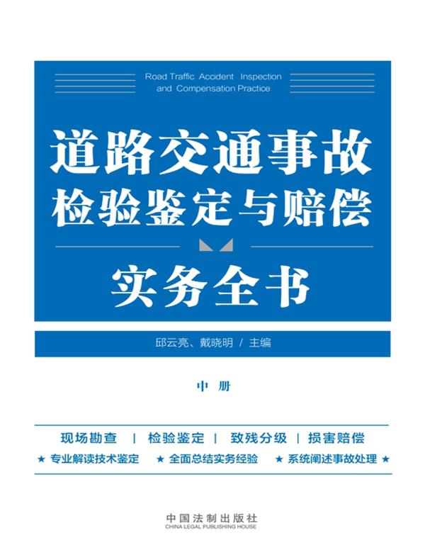 道路交通事故检验鉴定与赔偿实务全书（中册）