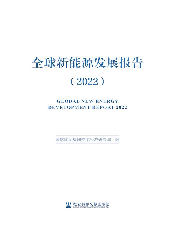 全球新能源发展报告（2022）