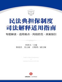 民法典担保制度司法解释适用指南：专题解读·适用难点·风险防范·类案指引