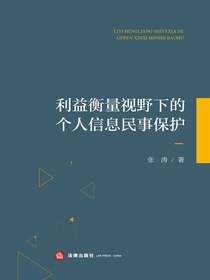 利益衡量视野下的个人信息民事保护