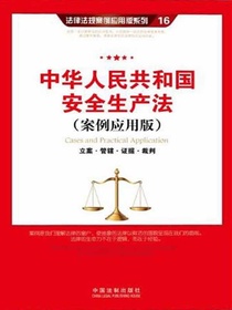 中华人民共和国安全生产法：立案·管辖·证据·裁判（案例应用版）