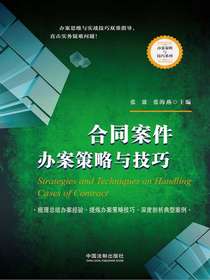 合同案件办案策略与技巧