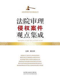 法院审理侵权案件观点集成