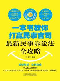 一本书教你打赢民事官司：最新民事诉讼法全攻略