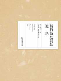 新行政处罚法通论