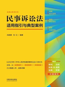 民事诉讼法适用指引与典型案例