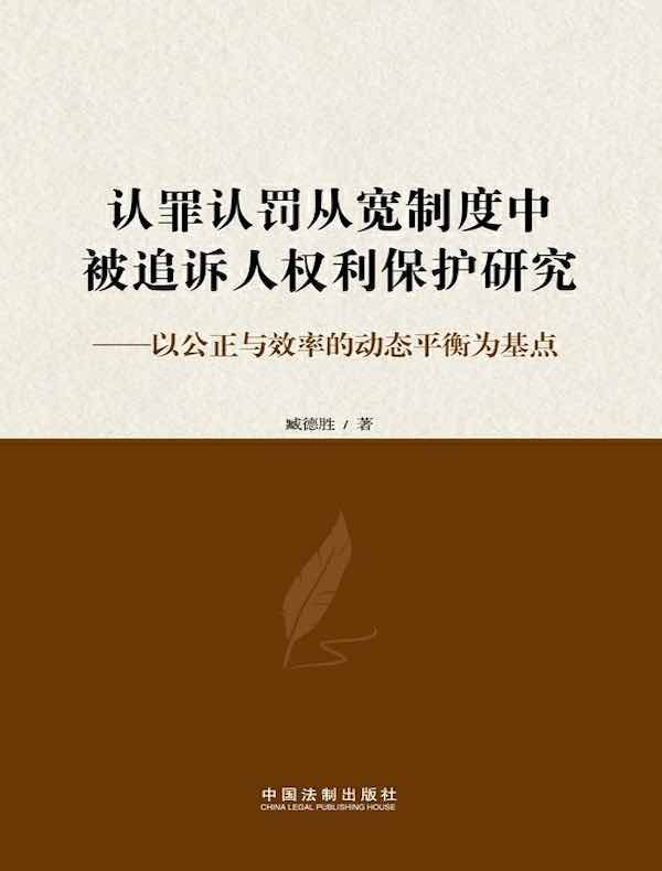 认罪认罚从宽制度中被追诉人权利保护研究：以公正与效率的动态平衡为基点