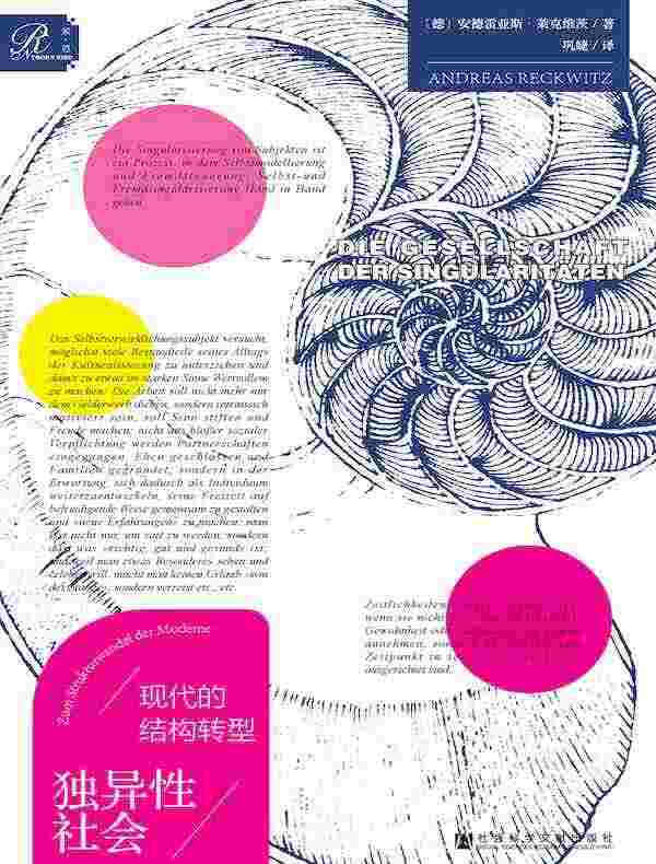 独异性社会：现代的结构转型（索恩系列）