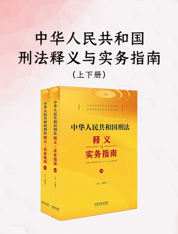 中华人民共和国刑法释义与实务指南（上下册）