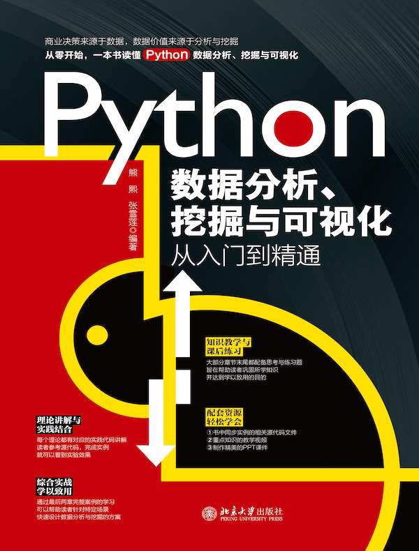 Python数据分析、挖掘与可视化从入门到精通