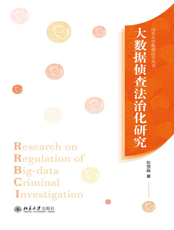 大数据侦查法治化研究