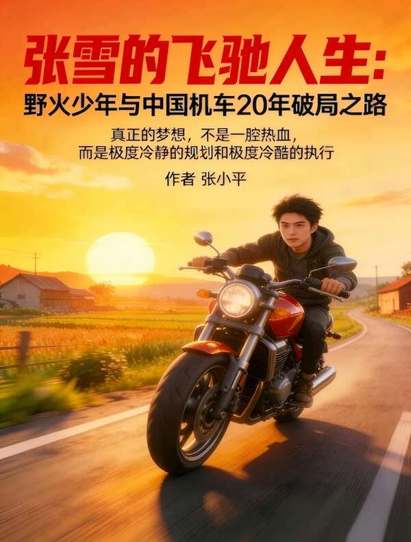 张雪的飞驰人生：野火少年与中国机车20年破局之路